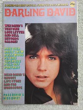 Darling David Magazine Rare David Cassidy Daily Mirror Book V'tage 1972 + Poster