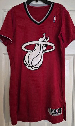 Authentic Miami Heat LeBron James Christmas Day Jersey Adidas Rev30 ProCut Mesh