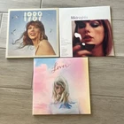 Taylor Swift Vinyl Lot Of  3 Record Albums 1989, Lover, Midnights 5 LPs Bundle