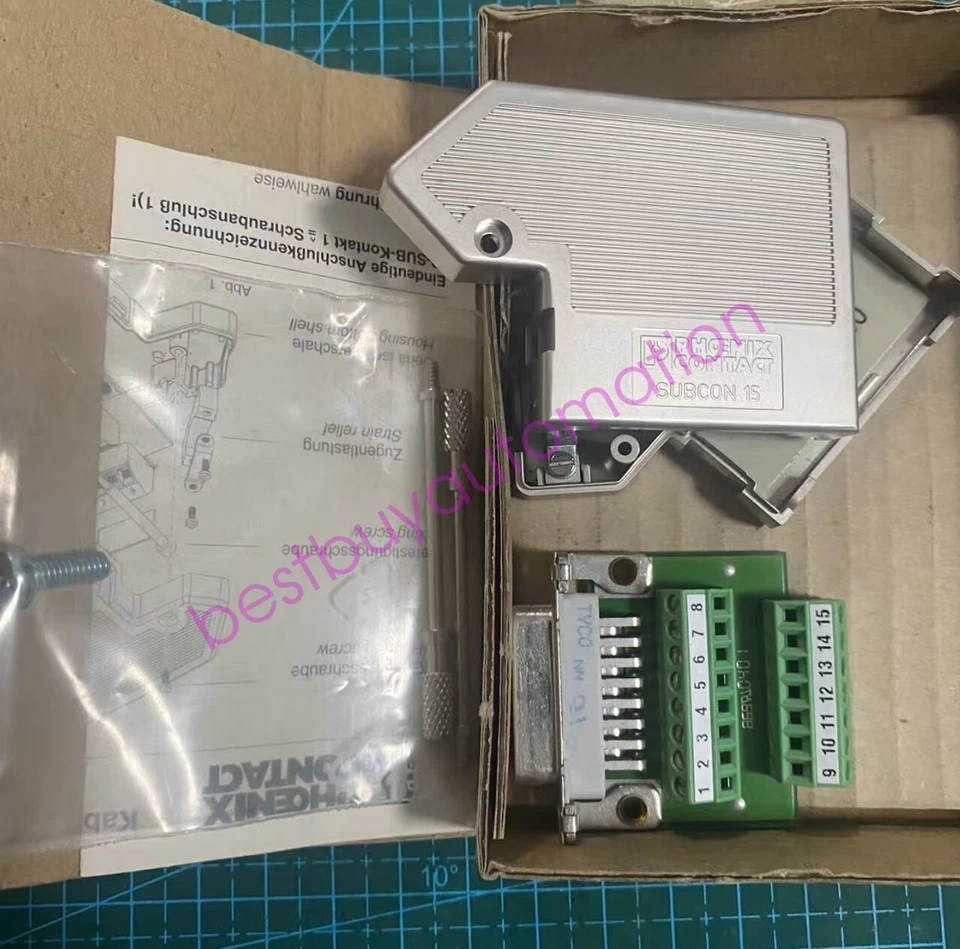 1pcs Phoenix Contact 2761596 D-SUB bus connector SUBCON 15/F-SH - Image 2 of 2
