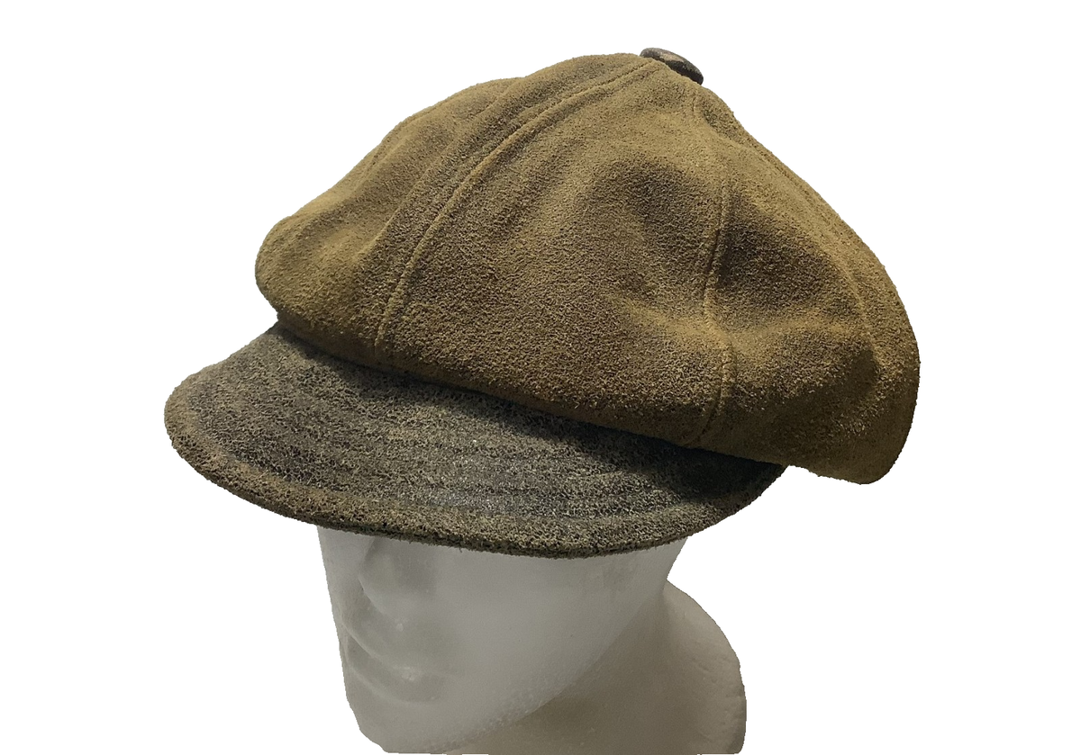 USA newyork hat co. suède Newsboy cap Vintage New York Hat Co Newsboy Suede Hat 90s Y2K | eBay
