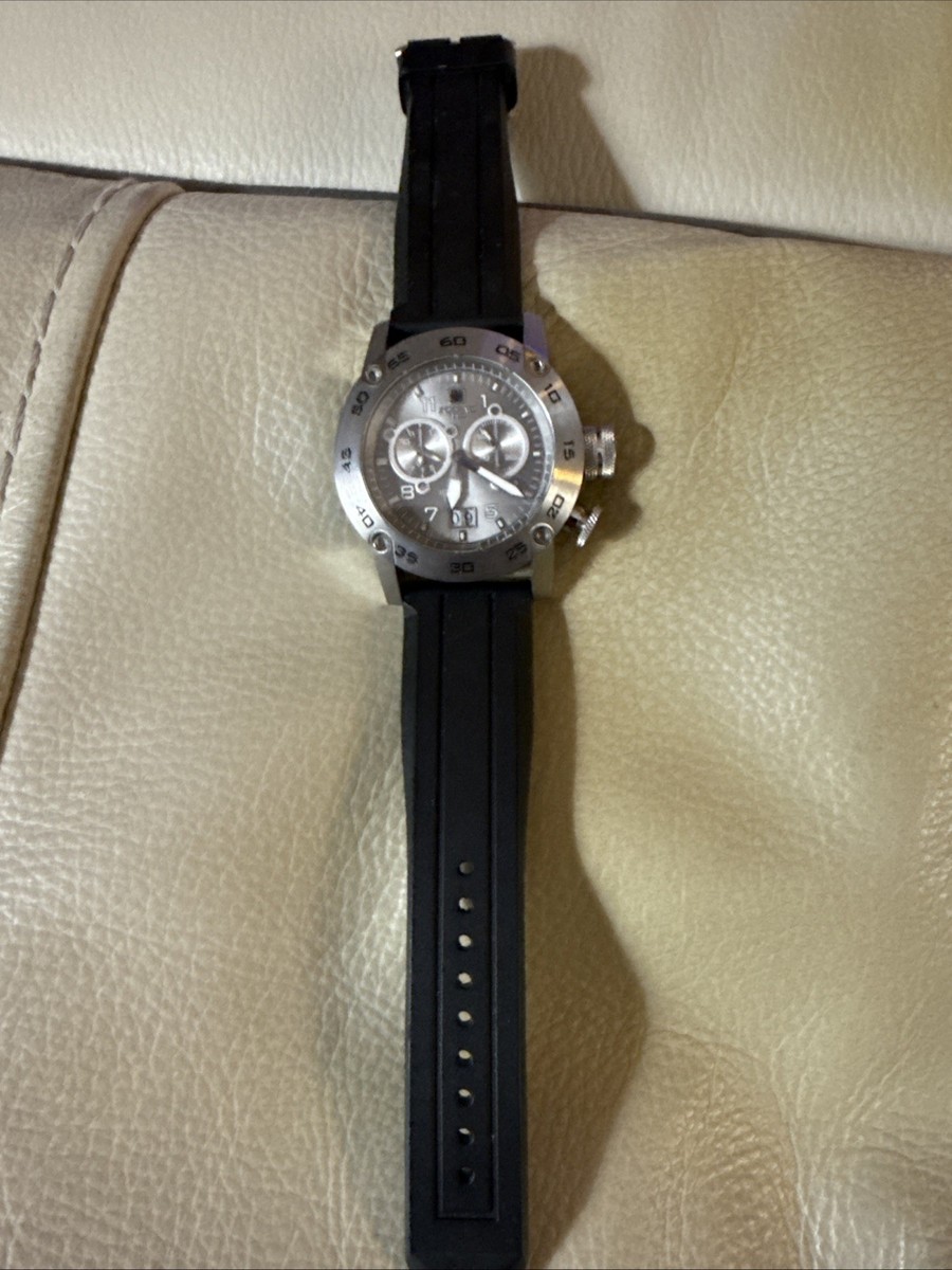 Zodiac Swiss Watch Z08101 -Air Planet - Nice Cond -USA Seller- Low