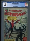 Amazing Spider-Man #3 (1963) CGC 0.5 [OFF-WHITE] Origin & 1st Doctor Octopus!