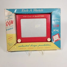 Etch A Sketch in Original 1st Generation Box • 1960s • Ohio Art Co. #505