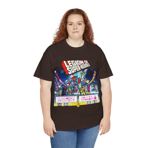 Legion of Super-Heroes T-Shirt - George Perez Art - History of the DC Universe - Picture 18 of 46