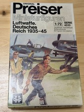 Preiser 4510 1:72 Luftwaffe Figuren WWII 1935–45 OVP komplett