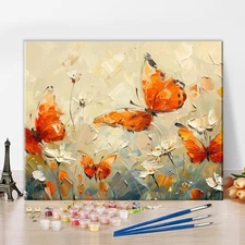 Paint by Numbers Kit DIY Canvas Painting Set for Adults Kids Home Decor Gift DIY