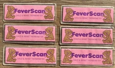 6  “Fever Scan” Child/Baby Thermometer Reusable Forehead Fever Strips
