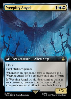 MTG Weeping Angel (Foil Extended Art) [Doctor Who] Near Mint | eBay UK