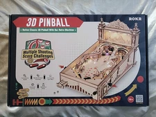 ROKR EG01 3D Circus Pinball Machine from Robotime