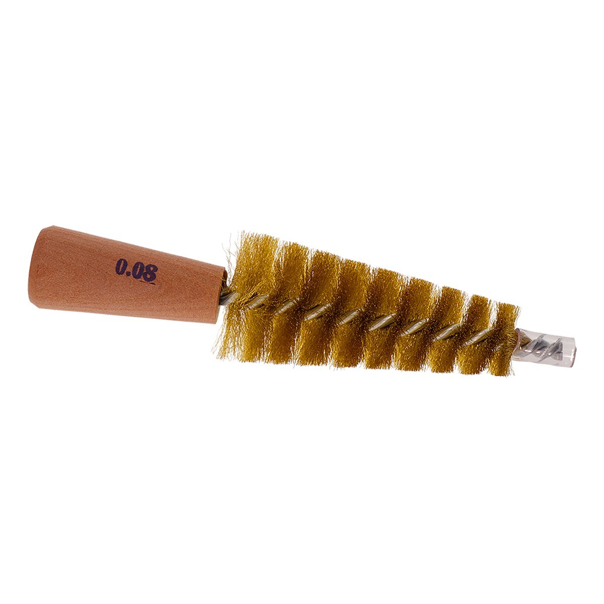 Brosse en laiton pour polissage intérieur de bagues ø 19 à 32 mm