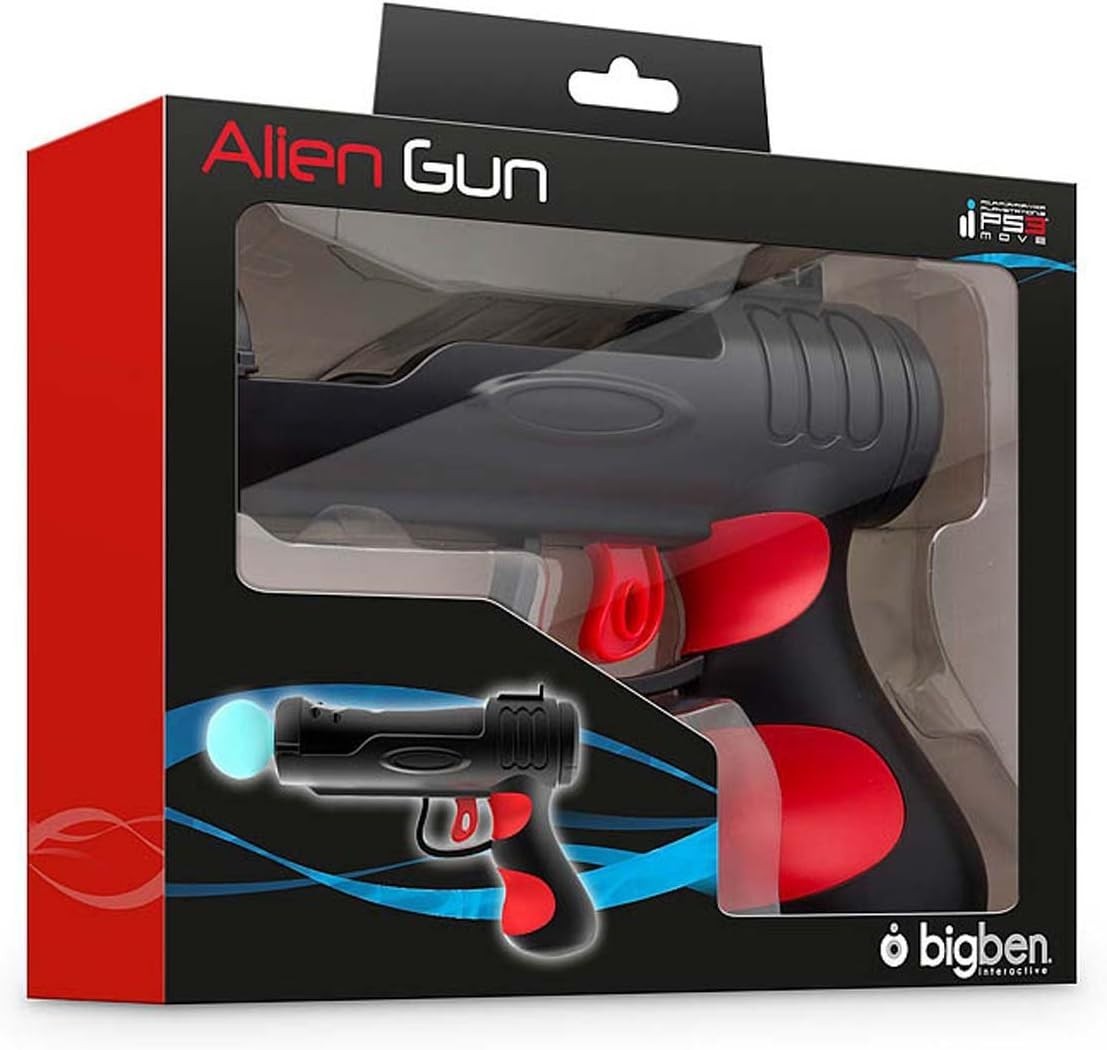 ALIEN GUN pour PlayStation Move - Pistolet de jeu accessoire PS3 / PS4 / PS5