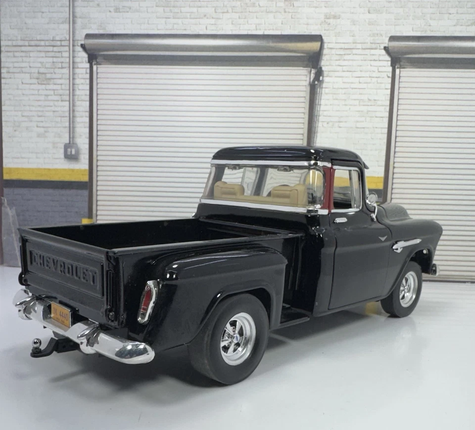 GMP/American Muscle 1/18 Scale 1955 CHEVY 3100 “Custom Body Swap” INSANE BUILD - Image 2 of 4