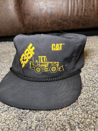 Vintage CAT 938F Strap back Hat