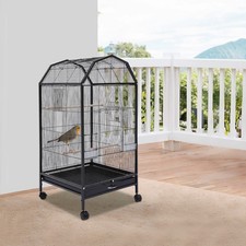 Bird Cage Large Play Top Parrot Finch Cage Macaw Cockatoo Pet Supply with Stand