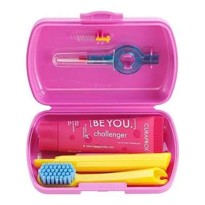Curaprox Travel-Set rosa · 1 St · PZN 17907106