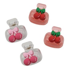 4PCS Plastic Fruit Design Toothbrush Storage Case AntiDust Toothbrush Head Cover