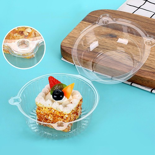 20x Individual Cupcake Containers Holders Stackable Muffin Carrier With Dome Lid - Picture 7 of 12