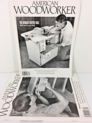 American Woodworker Woodworking Projects Lot 2 1991 1992