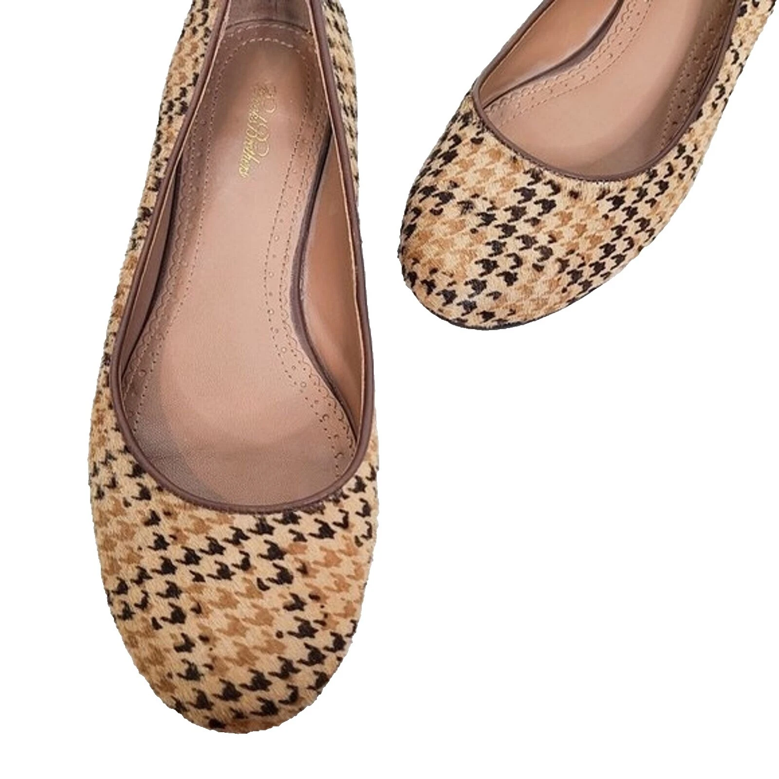 Parte superior de cuero para mujer Brooks Brothers