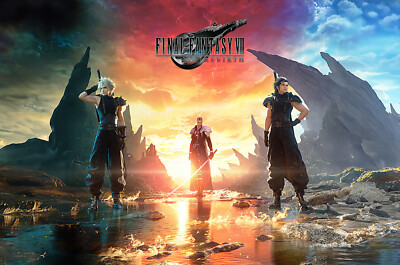 Final Fantasy VII Rebirth PS5 Premium POSTER MADE IN USA