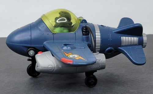 Avión a reacción Imaginext 2009 Mattel Twister Fisher Price Sky Racers - Imagen 9 de 12