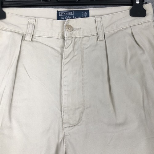 Polo Ralph Lauren Chino Shorts Herren W29 Beige Classic Fit Andrew Smart Freizeit - Bild 3 von 13