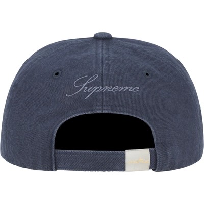 Supreme x Stone Island FW23 Denim 6-Panel Navy Blue - One Size | eBay