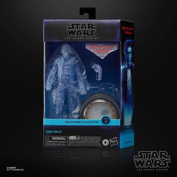 Hasbro Star Wars Black Series Holocomm Collection: Han Solo Neu & Ovp-image