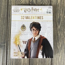 Wizarding World Harry Potter 32 Valentines Day Cards with 48 Heart Seals