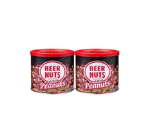 BEER NUTS Original Peanuts Sweet & Salty Bar Nuts  12oz Resealable Can