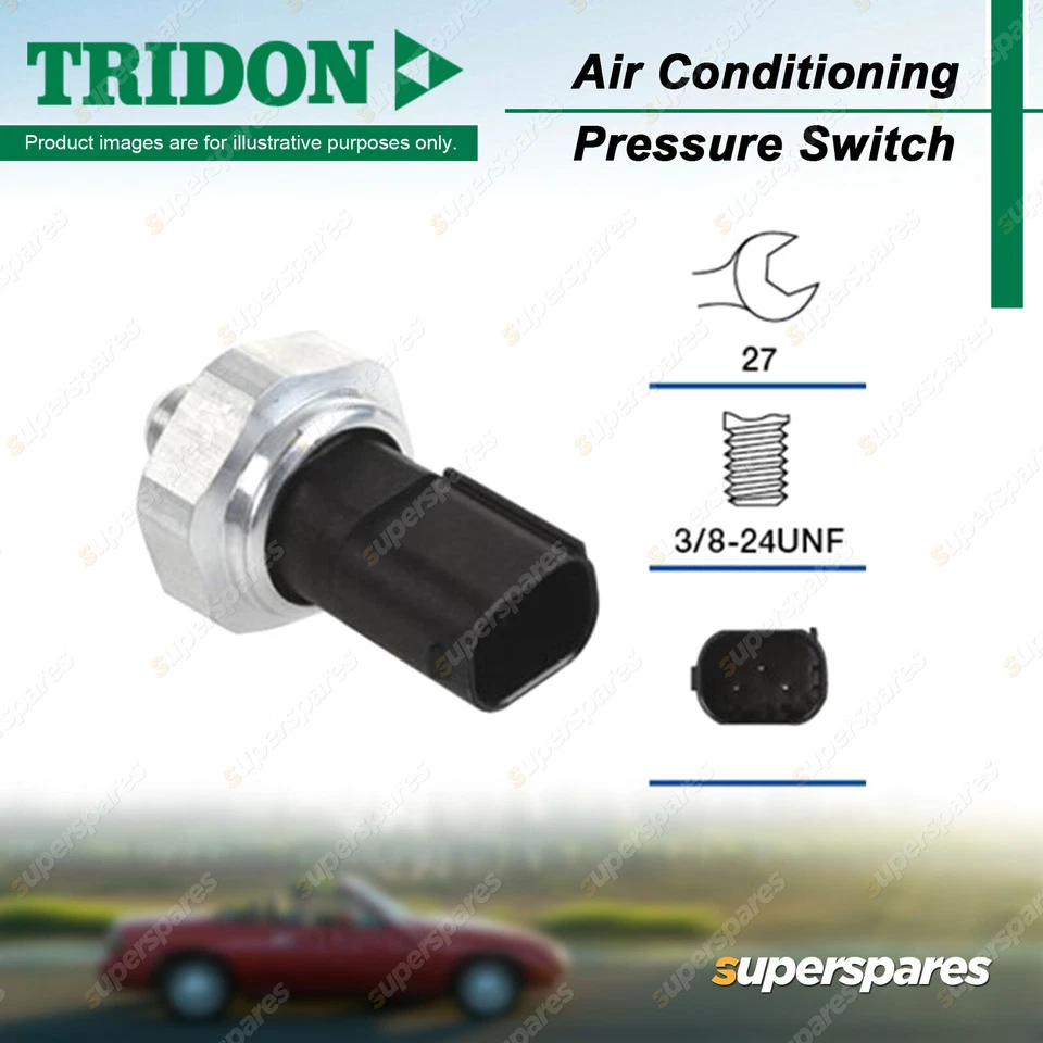 Tridon A/C Pressure Switch for Mercedes Benz Sprinter 3.0-T 3.5-T 4.6-T 5.0-T - image 2 of 2