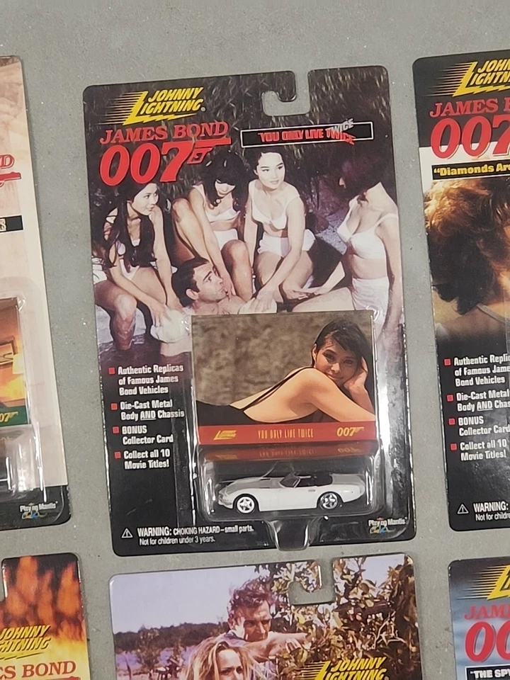  Johnny Lightning  James Bond 007 Dr. No Goldfinger/Thunderball Lot  10 Cars🔥 - Image 4 of 4