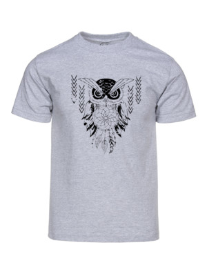 Mens Owl Dreamcatcher Short-Sleeve T-Shirt