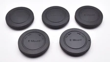 Unbranded Sony E Mount (NEX) Camera Body Cap Lot Qty-5 (#T1755)
