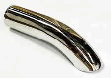 Exhaust Tip 1.50" Inlet 1.75" X 9.00" Long  Turn DownWTD150-150-SS 304 Stainless