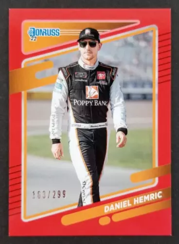 Daniel Hemric 163/299 2022 Panini Donruss NASCAR Racing Card #81 (NM)