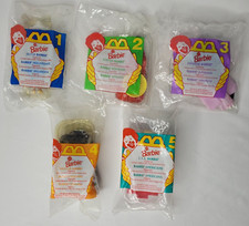 COMPLETE SET 1996 McDonald's Happy Meal Barbie 1-5