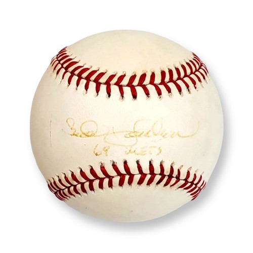 BUD HARRELSON 69 METS SIGNED AUTOGRAPHED Official National League BASEBALL - 第 1/6 張圖片