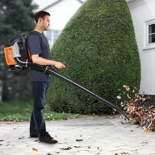 2-Stroke Commercial Use Backpack Gas Leaf Blower, 4.3HP, 2.7Kw 850CFM 63CC NEW
