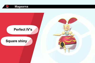 Original Color Magearna Perfect 6 IV for Sword and Shield