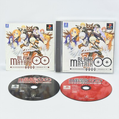 BLACK MATRIX 00 DOUBLE ZERO SLPS-03573 Normal Ver. PS1