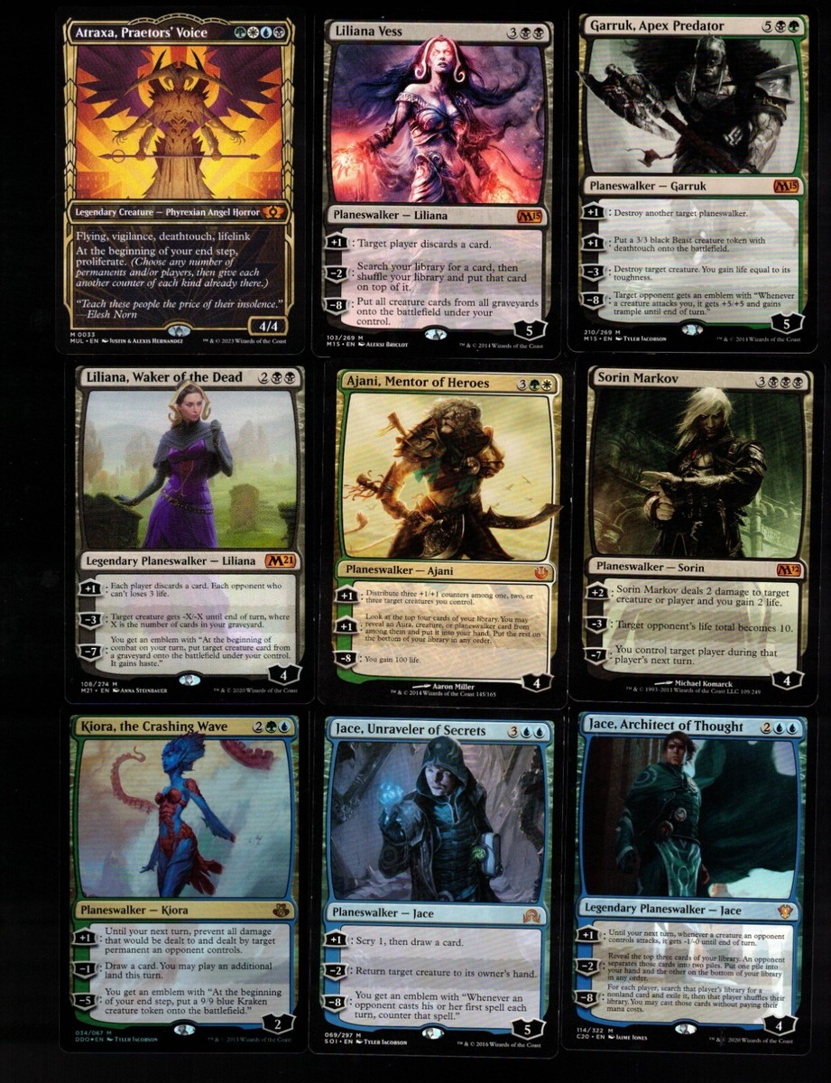 SUPER FRIEND-ATRAXA-100 Card Magic the Gathering Commander Deck
