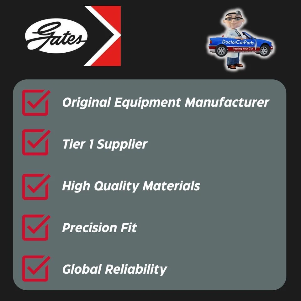 Timing Belt Water Pump Kit Cam Fits Audi A1 A3 A4 8K 8P 8X 1.6 2.0 1SX94652PK - Image 2 of 2