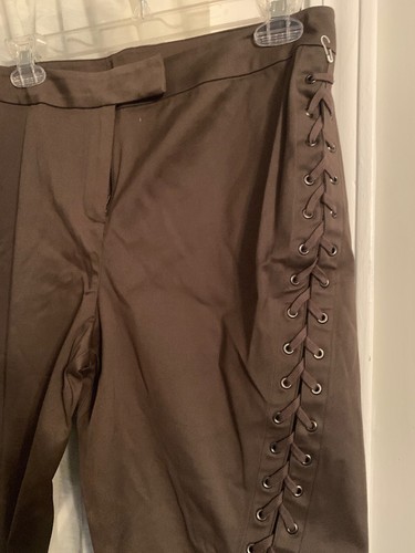 NWOT 2b Rych BROWN PANTS RN#125771 Size 10 - Picture 4 of 12