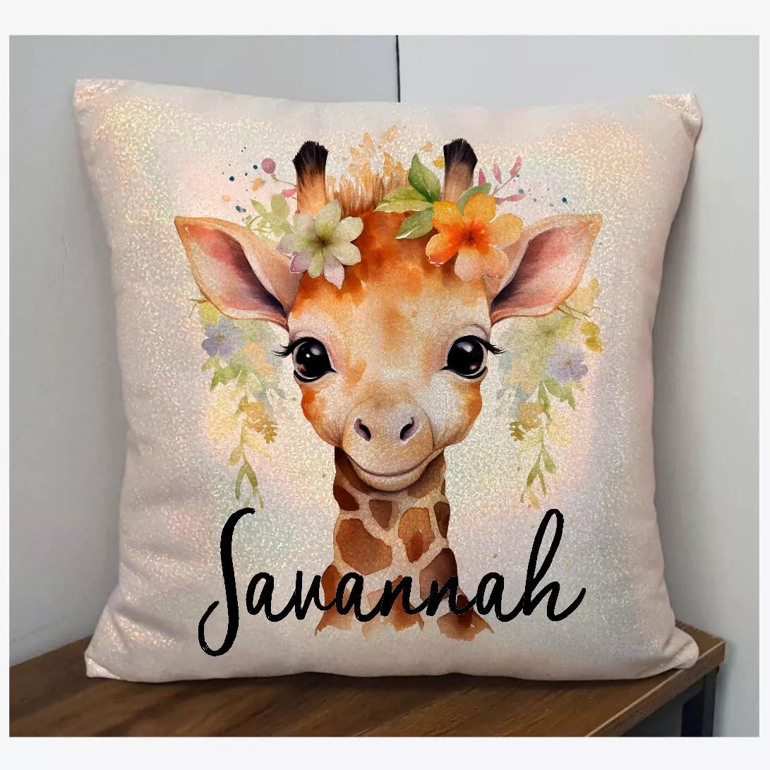 Giraffe cushions cheap