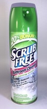 Scrub Free BATHROOM CLEANER W Foaming Action 12oz Fresh Scent Cleans/Deodorizes