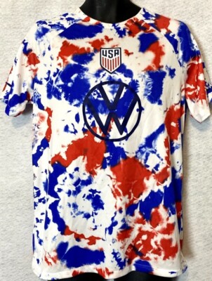 NIKE サッカーシャツ Nike USA 2022 World Cup Pre Match Soccer Tie Dye Jersey DM9625-101