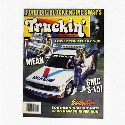 1987 Truckin' Magazine - Issues: October, November Vintage 80's Truck Toyota