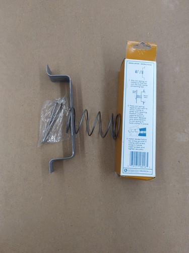 FRANKLIN MORSETTO DA INCASSO IN OTTONE TOLIET SUPPORTO CARTA STAFFA A PARETE - D1601R - Foto 5 di 5